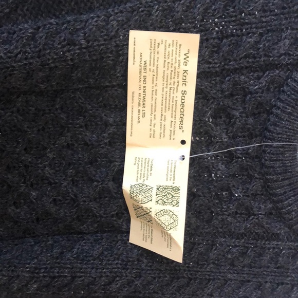 Aran/West End Knitwear 100% Men’s Wool Sweater - Picture 2 of 3